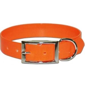 Sunglo Nylon Orange Dog Collar 3-4″x18″