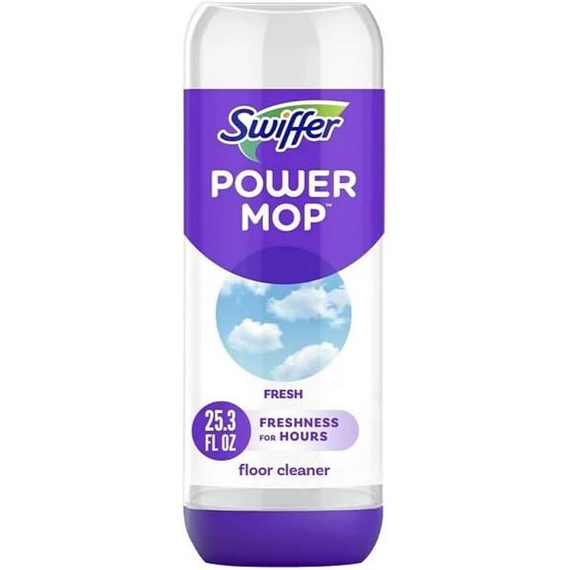 Swiffer Power Mop Fresh Scent Cleaning Solution Refill 25.3 oz