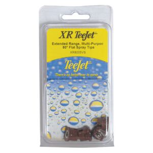 TeeJet Extended Range Flat Spray Tip Nozzles 4 ct