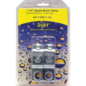 TeeJet Square Boom Clamps 1-1-4
