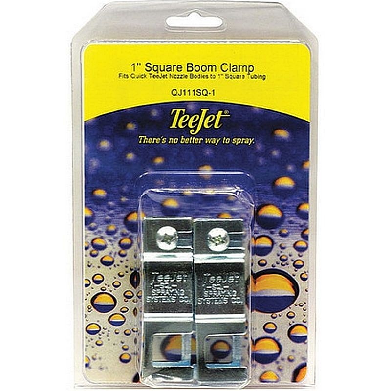 TeeJet Square Boom Clamps 1 2 Ct