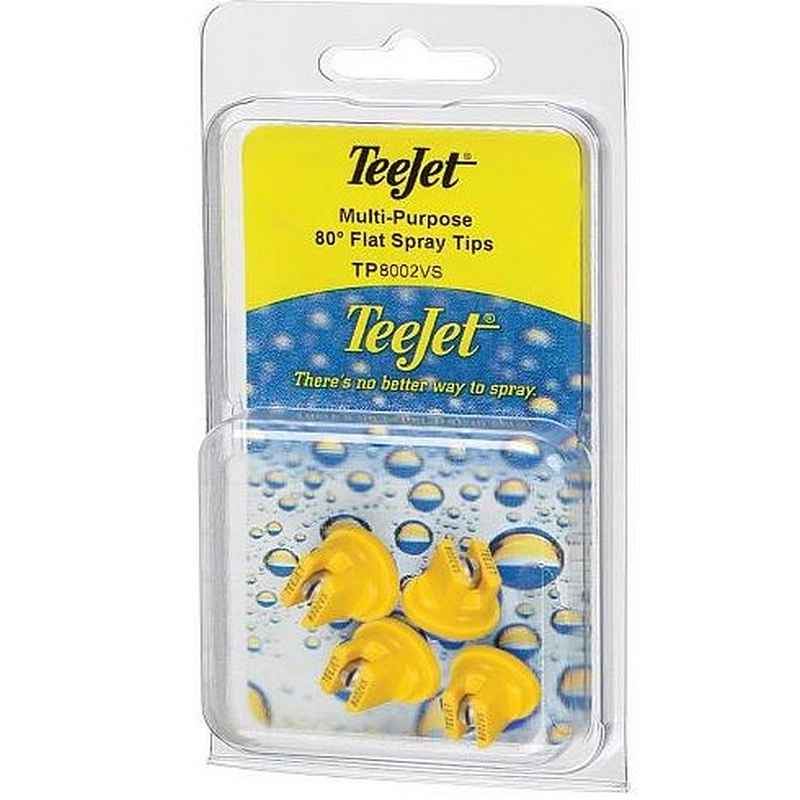 TeeJet TP8002VS SS Flat Spray Tips 4 ct