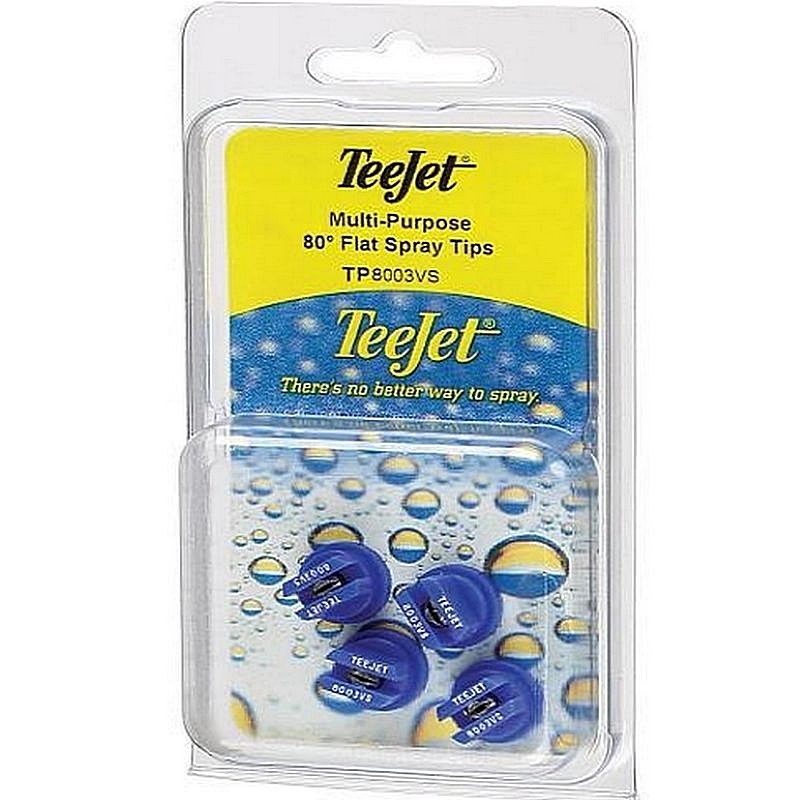 TeeJet TP8003VS Poly SS Spray Tip 4 Ct