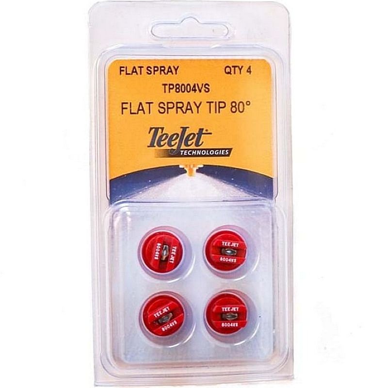 TeeJet TP8004VS Poly SS Spray Tip 4 Ct