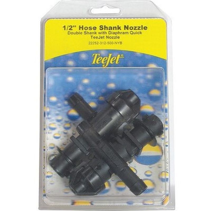 Teejet Double Hose Shank Nozzle 1 2 2 Ct
