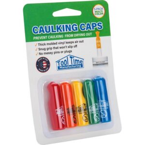 Tool Time Reusable Caulking Caps 5pk