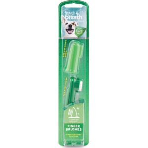 TropiClean Fresh Breath Small Pet Finger Toothbrushes