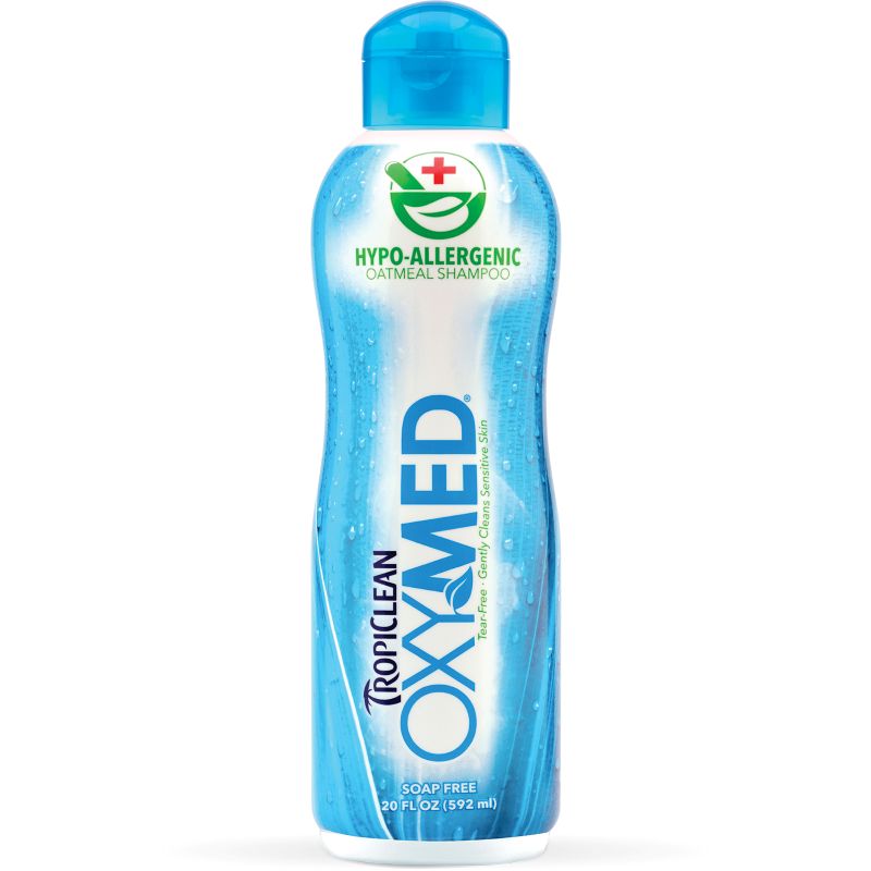 TropiClean OxyMed Hypo-Allergenic Pet Shampoo 20 oz