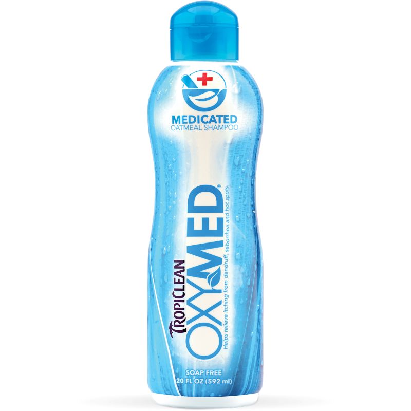 TropiClean OxyMed Medicated Itch Pet Shampoo 20 oz