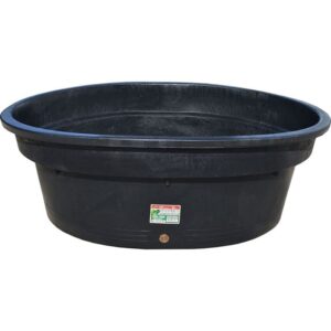 Tuff Stuff Heavy-Duty Oval Stock Tank with Plug 110 gal