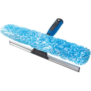 Unger Professional 2-in-1 Squeegee & Scrubber Window Cleaner 14”
