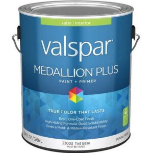 Valspar Medallion Plus Interior Satin Tint Base Paint 1 gal