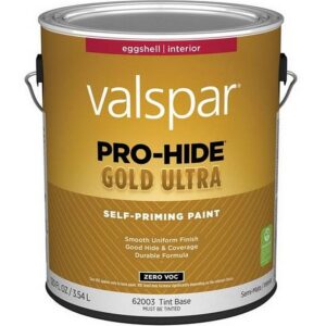 Valspar Pro-Hide Gold Ultra Latex Eggshell Interior Tint Base Paint 1 gal