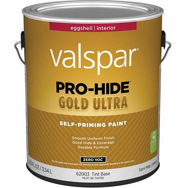 Valspar Pro-Hide Gold Ultra Latex Eggshell Interior Tint Base Paint 1 gal