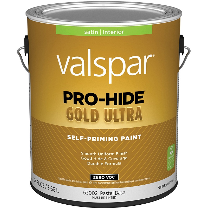 Valspar Pro-Hide Gold Ultra Latex Satin Interior Pastel Base Paint 1 gal