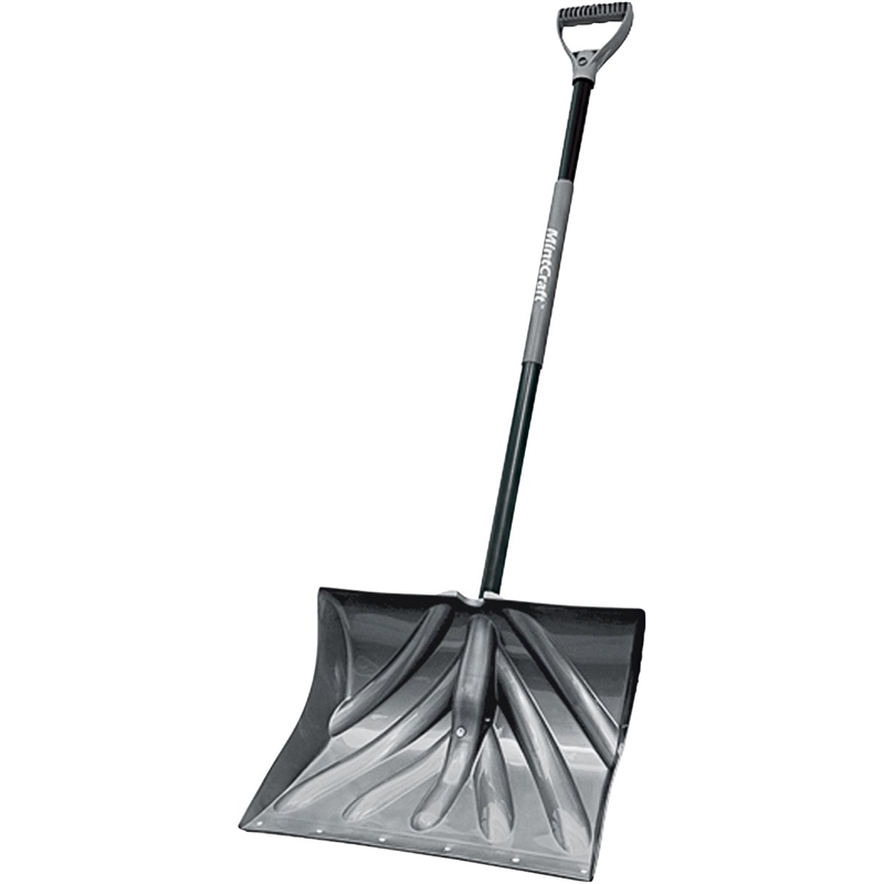 Vulcan Poly Snow Shovel with Sleeve 18 inch