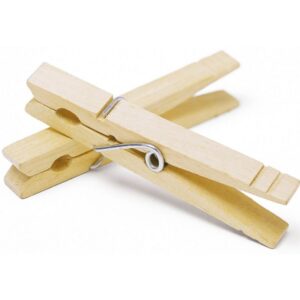 Whitmoor Natural Wood Clothespins 100 ct