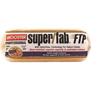 Wooster Super Fap Synthetic Blend Paint Roller Cover 1-1/4”x9”