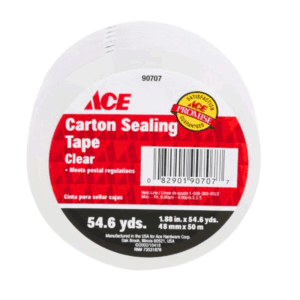 Ace Carton Sealing Tape Clear 1.88x54.6yd