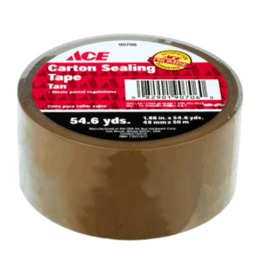 Ace Carton Sealing Tape Tan 1.88x54.6yd