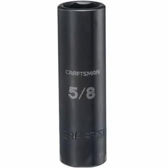 Ace Deep Socket 6Pt 5-8”x1-2”