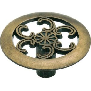Amerock Antique Brass Round Knob 1-1-2”