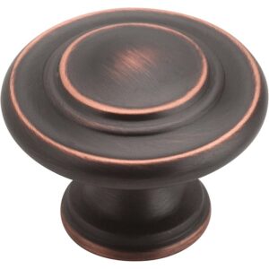 Amerock Inspirations Oil-Rubbed Bronze Knob 1-5-16” 10pk