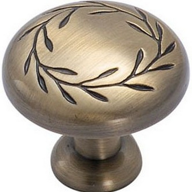 Amerock Nature’s Splendor Elegant Brass Knob 1-1-4”
