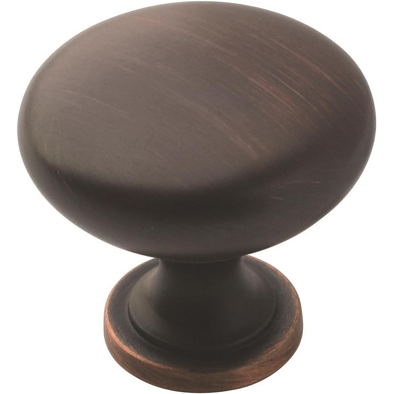 Amerock Oil Rubbed Bronze Round Knob 1-1-4”