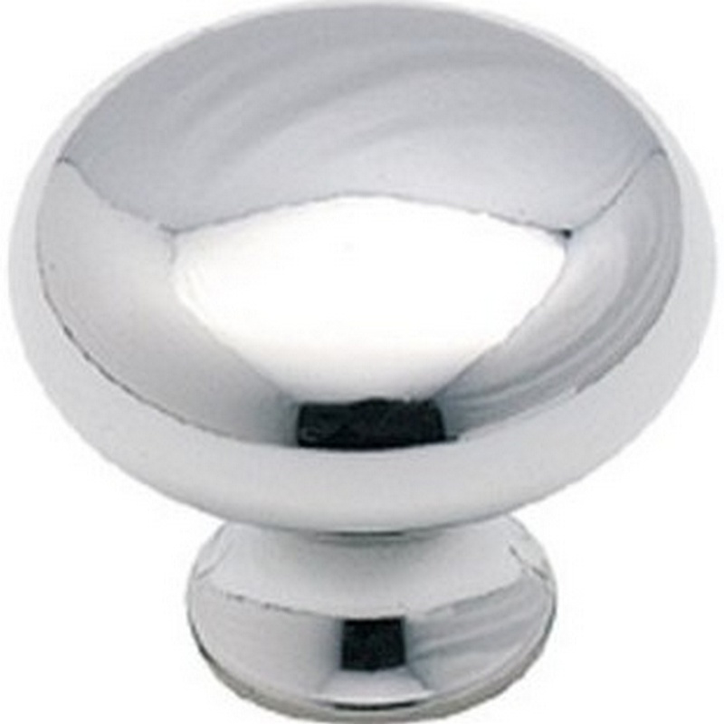 Amerock Polished Chrome Knob 1-3-16”