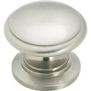 Amerock Satin Nickel Round Knob 1-1-4″