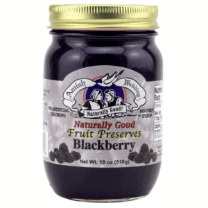 Amish Wedding Blackberry Fruit Preserves 18 oz