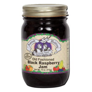 Amish Wedding Old Fashioned Black Raspberry Jam 18 oz