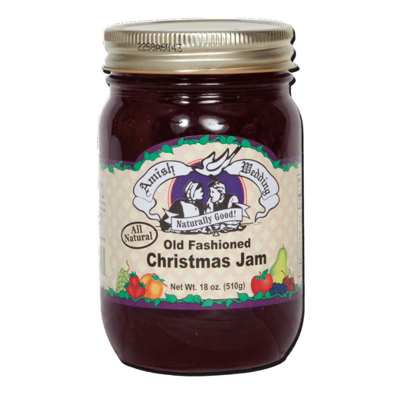 Amish Wedding Old Fashioned Christmas Jam 18 oz