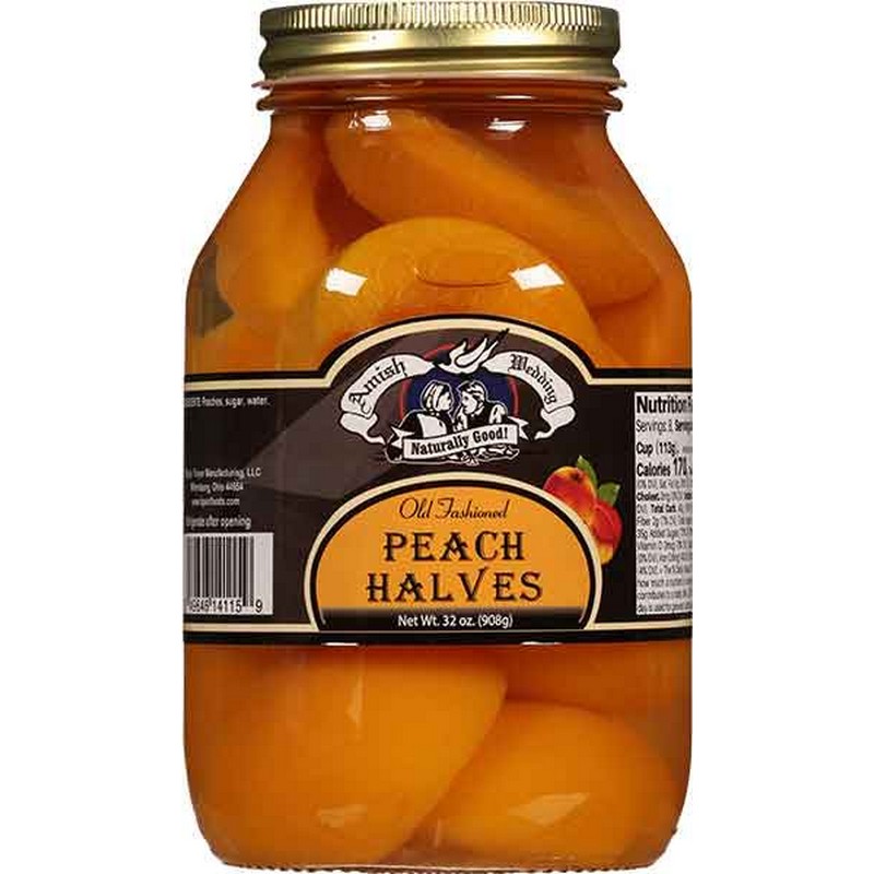 Amish Wedding Old Fashioned Peach Halves