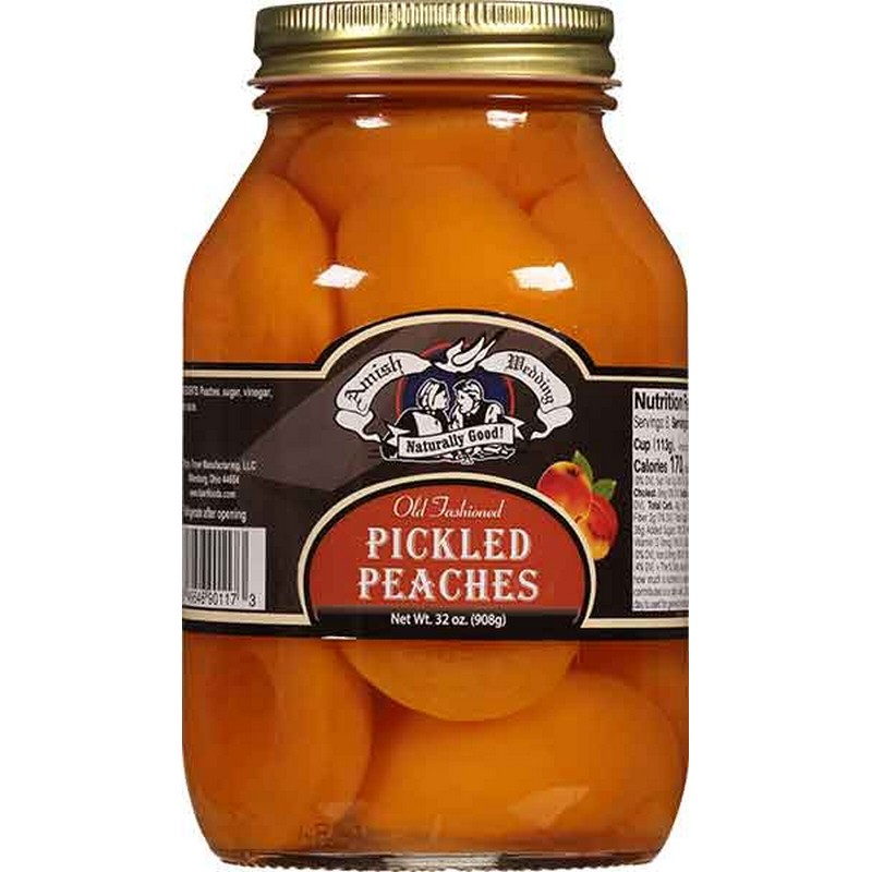 Amish Wedding Old Fashioned Pickled Peaches