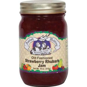 Amish Wedding Old Fashioned Strawberry Rhubarb Jam