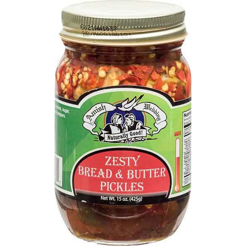 Amish Wedding Zesty Bread And Butter Pickles