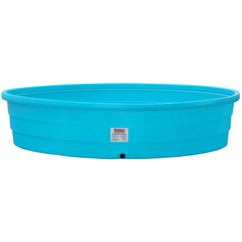 Behlen Blue Poly Stock Tank 1000 gal 9’x2’
