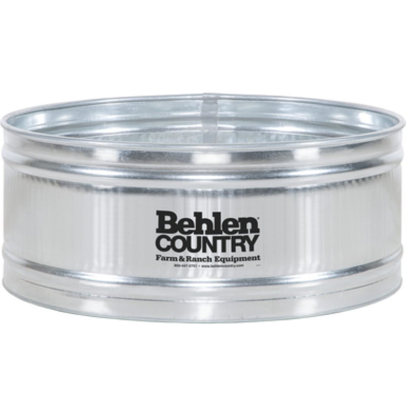 Behlen Galvanized Round Stock Tank 380 gal 6’x2’
