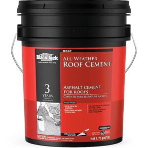 Black Jack All-Weather Roof Cement 4.75 gal