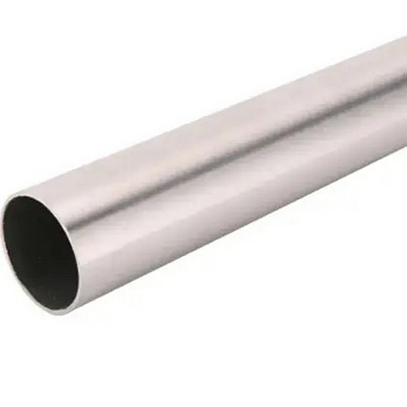 Brushed Nickel Steel Closet Rod 1-3-8”x8’