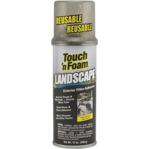 DAP Touch ‘n Foam Black Landscape Exterior Filler & Adhesive 12 oz