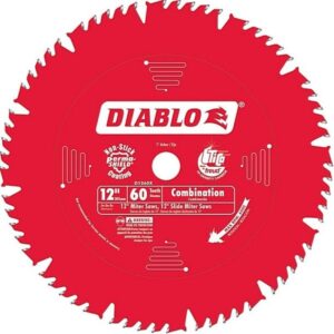 Diablo Combination Circular Wood Saw Blade 60T 12”