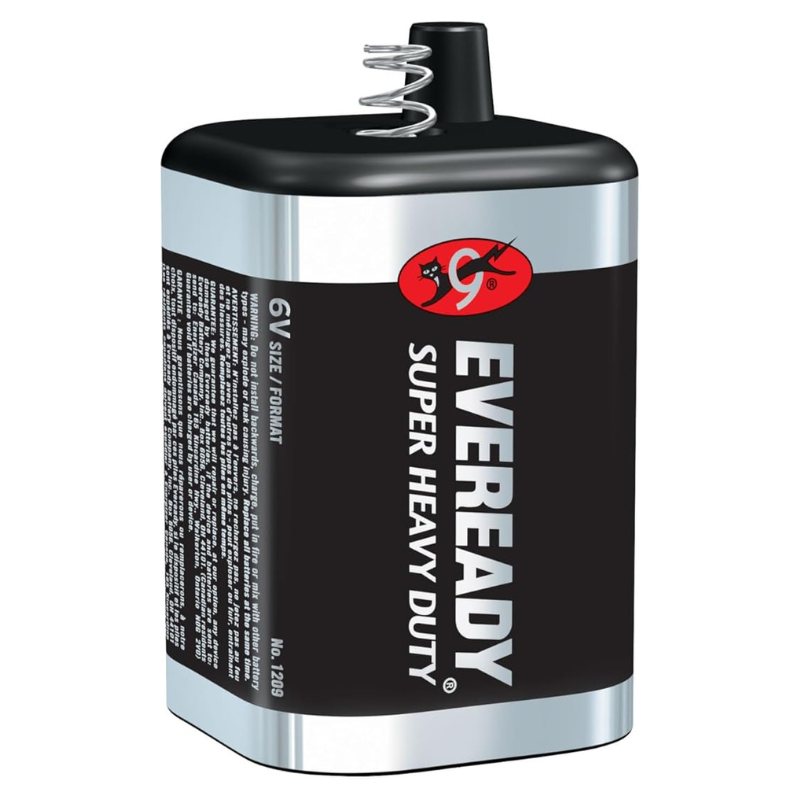 Eveready Super Heavy Duty 6V Battery