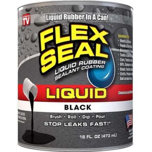 Flex Seal Black Liquid Rubber Sealant Coating