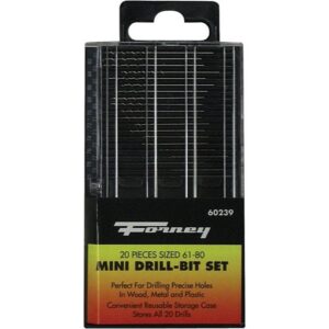 Forney 60239 Mini Drill Bit Set 20 pc