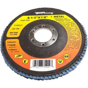 Forney 71929 Flap Disc Type 27 4-1-2x7-8