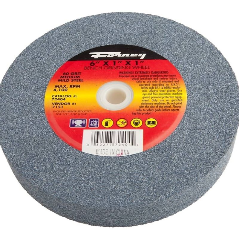 Forney Bench Grinding Wheel 6”x1”x1”