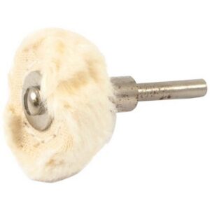 Forney Cotton Buffing Wheel w/Shaft 1″x1/8”